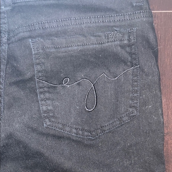 Reflex size 1X Black Denim Jeans - Picture 4 of 6